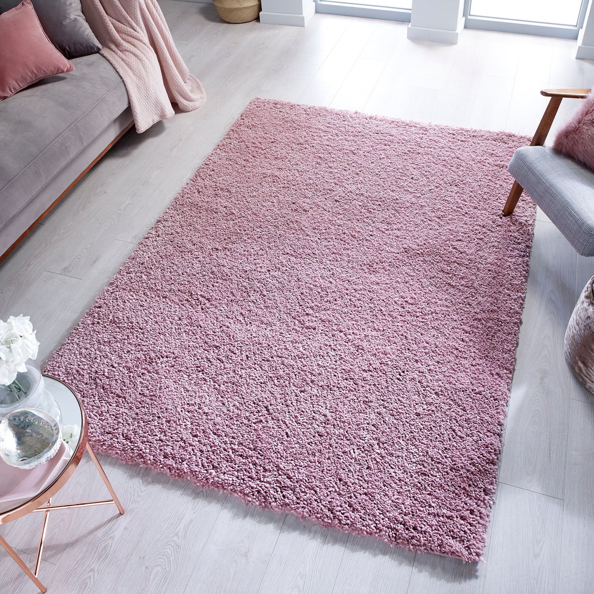 Sparks Shaggy Rug Sparks Pink