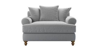 Teddy Loveseat Sofabed in Pumice House Plain Weave - sofa.com