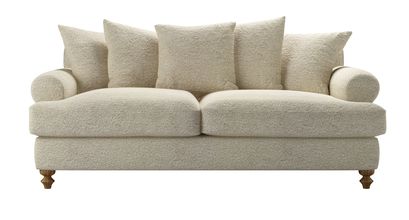 Teddy 3 Seat Sofabed in Alpaca Textured Boucle - sofa.com
