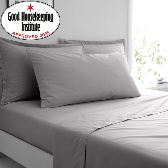 Pure Cotton Kingsize Pillowcase Pair