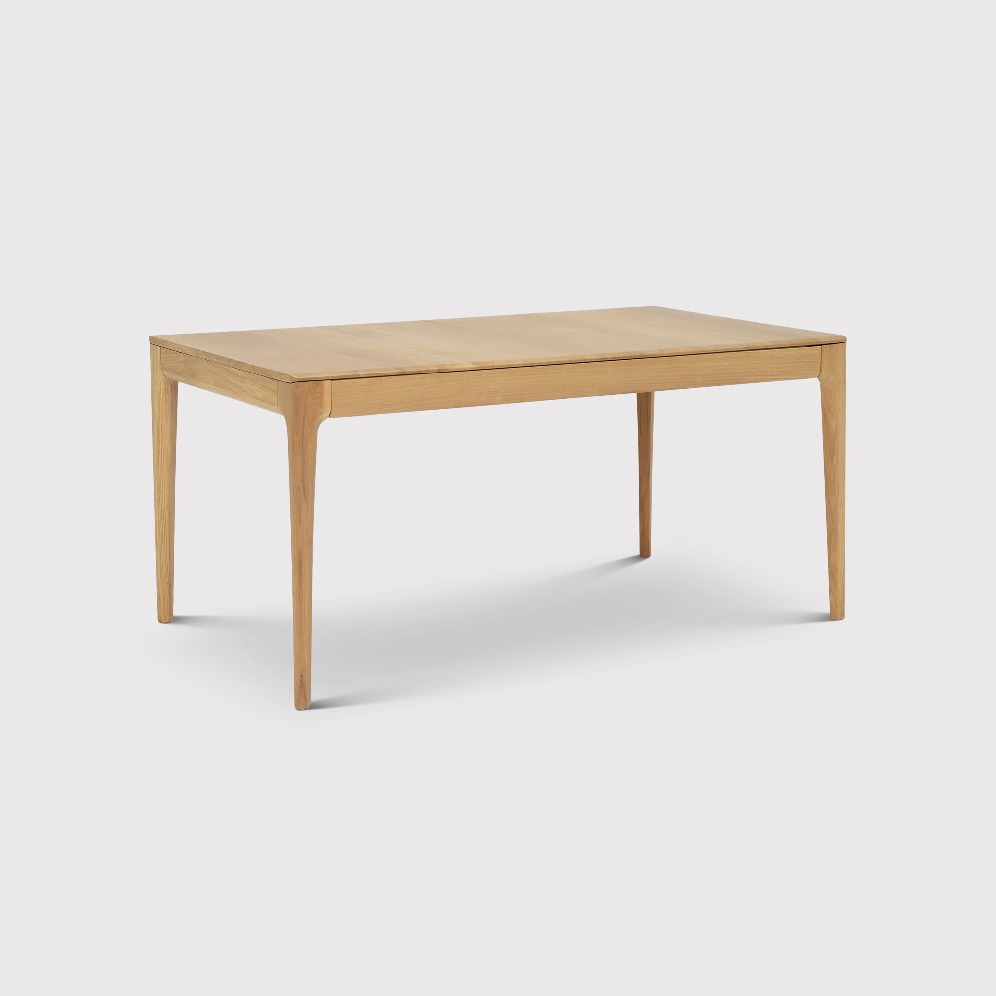 Ercol Romana Medium Extending Dining Table, Neutral Oak | Barker & Stonehouse