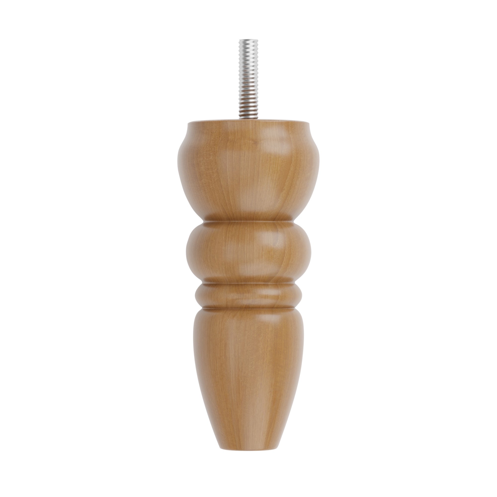 Oswald Set of Turned Legs Light Brown