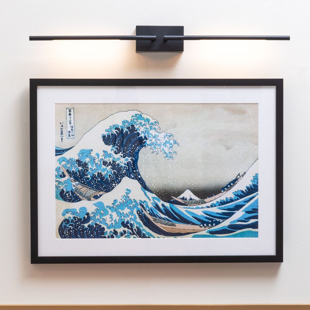 Heal's Saber LED Wall Light Black 3