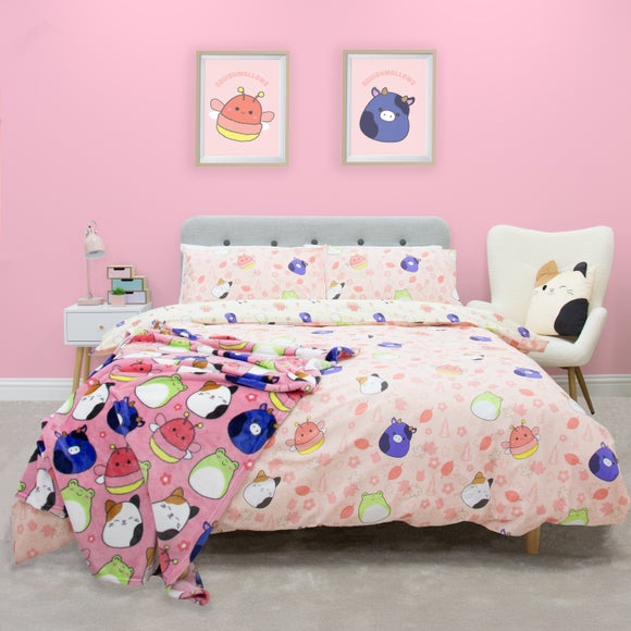 Squishmallow Duvet Cover and Pillowcase Set