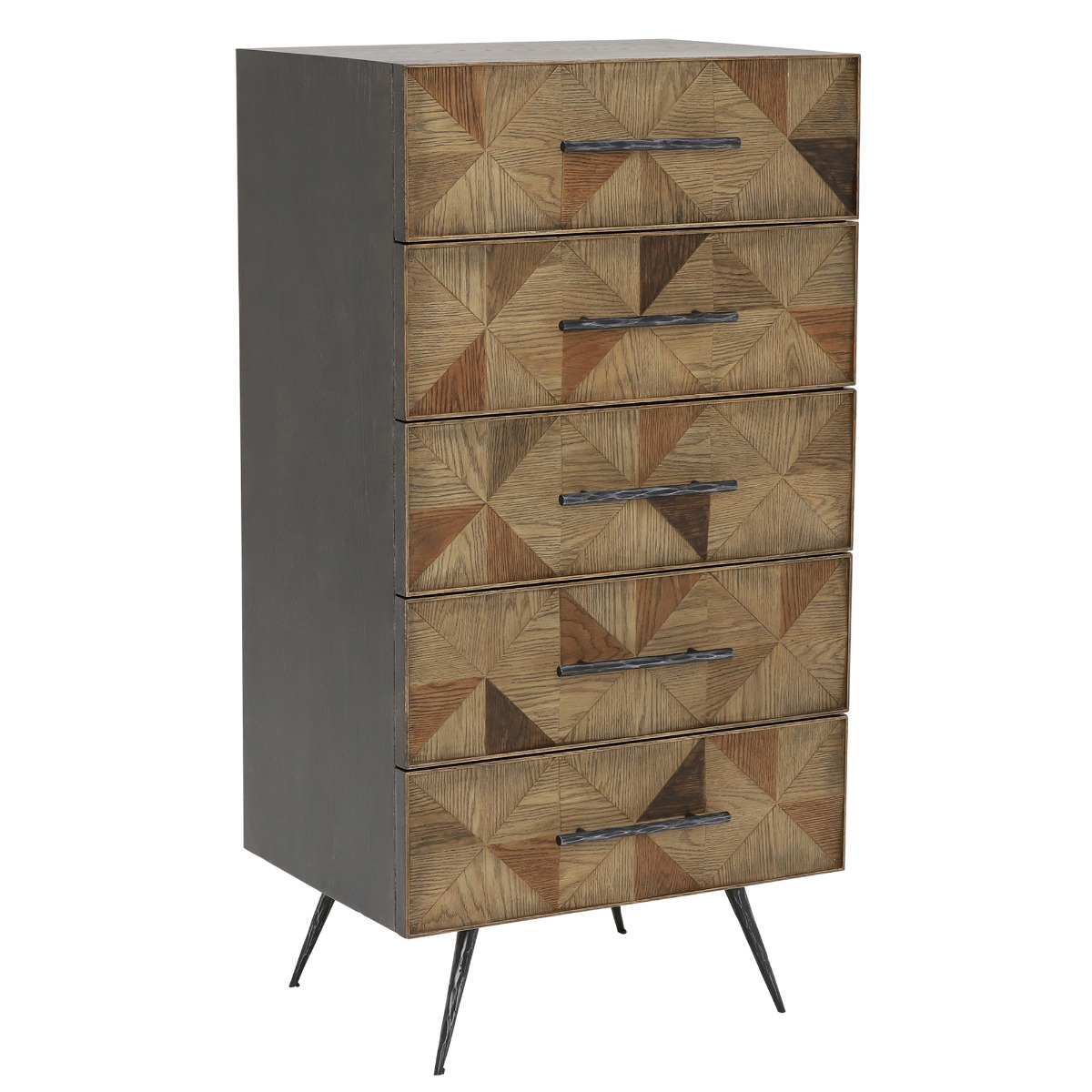 Valle 5 Drawer Tallboy