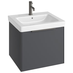 Concept Matt Grey S3 Vanity Unit & Basin - 550mm