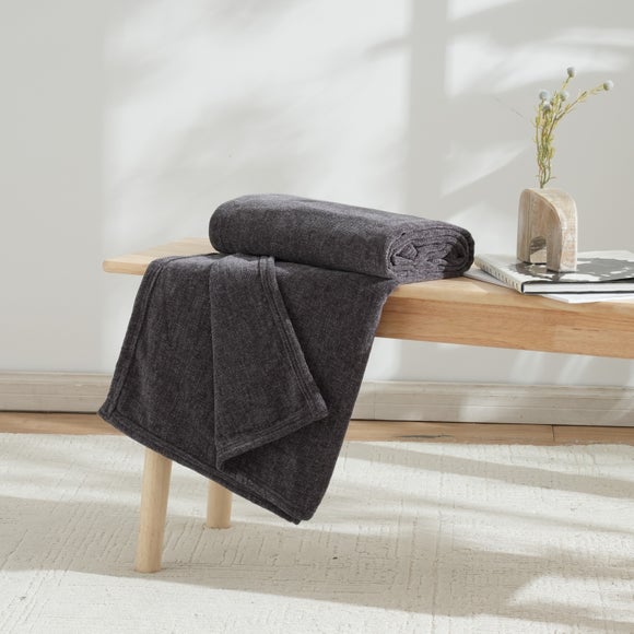 Chenille Throw Blanket