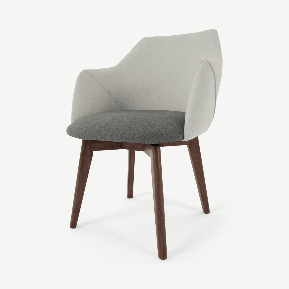 Lule Office Chair, Marl grey and Hail Grey
