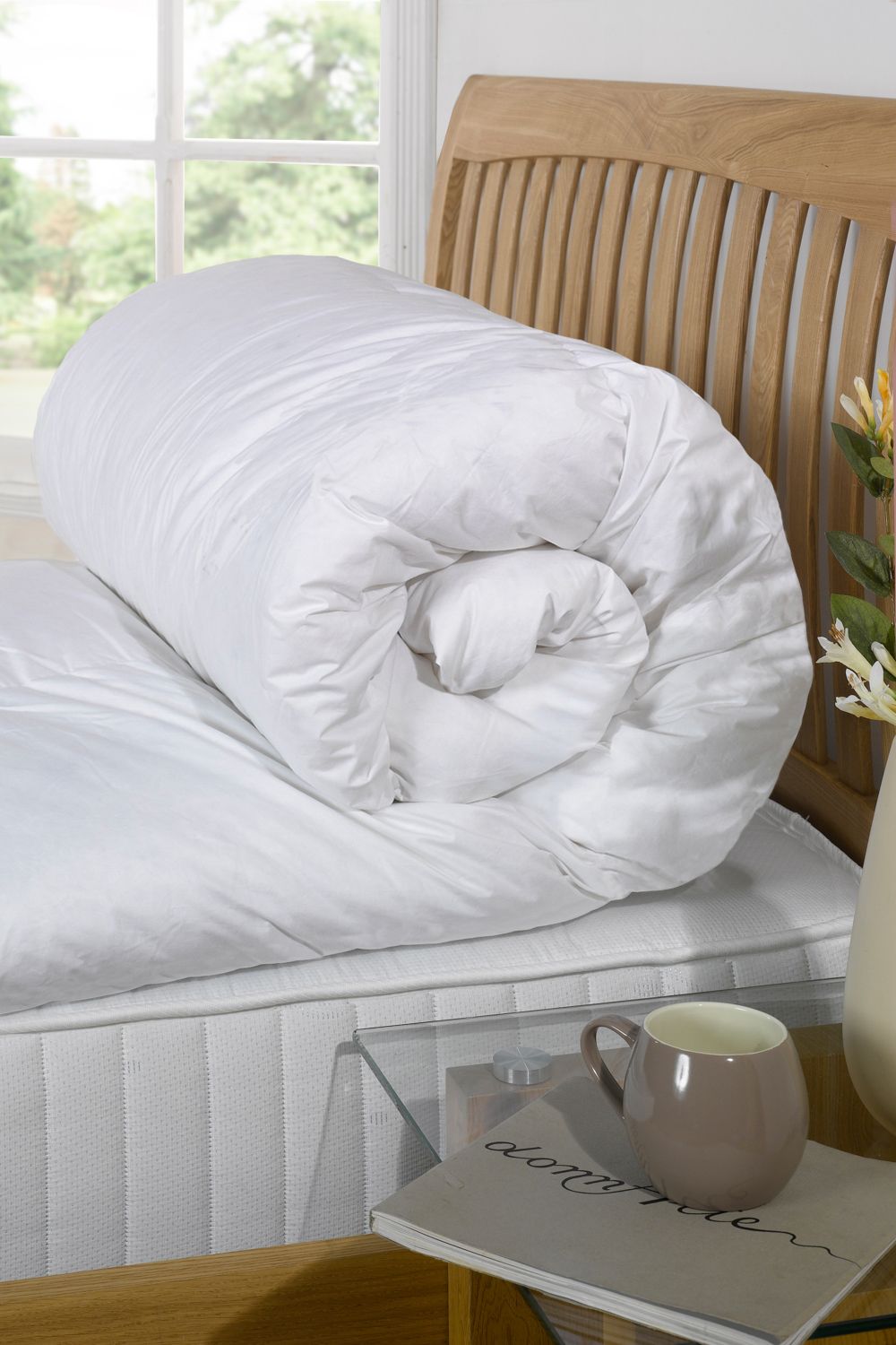 BHS 13.5 Tog Goose Feather & Down Duvet in White
