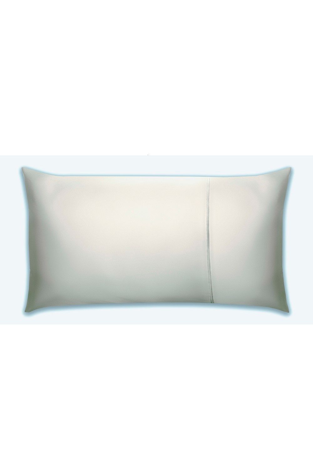 Belledorm Pima Cotton Sateen 450 Thread Count Bolster Pillowcase in Light Grey