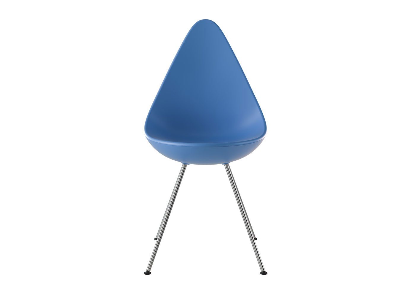 Fritz Hansen Drop Chair If in Doubt Blue