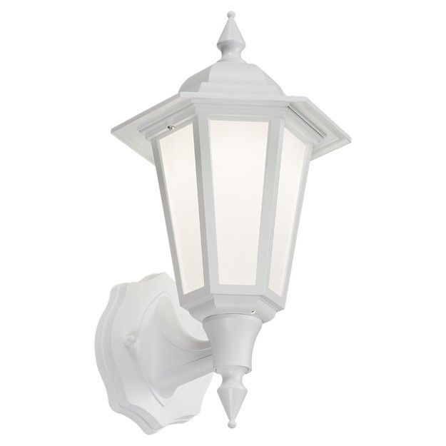 Netlighting LED Wall Lantern White 230V IP54 8W
