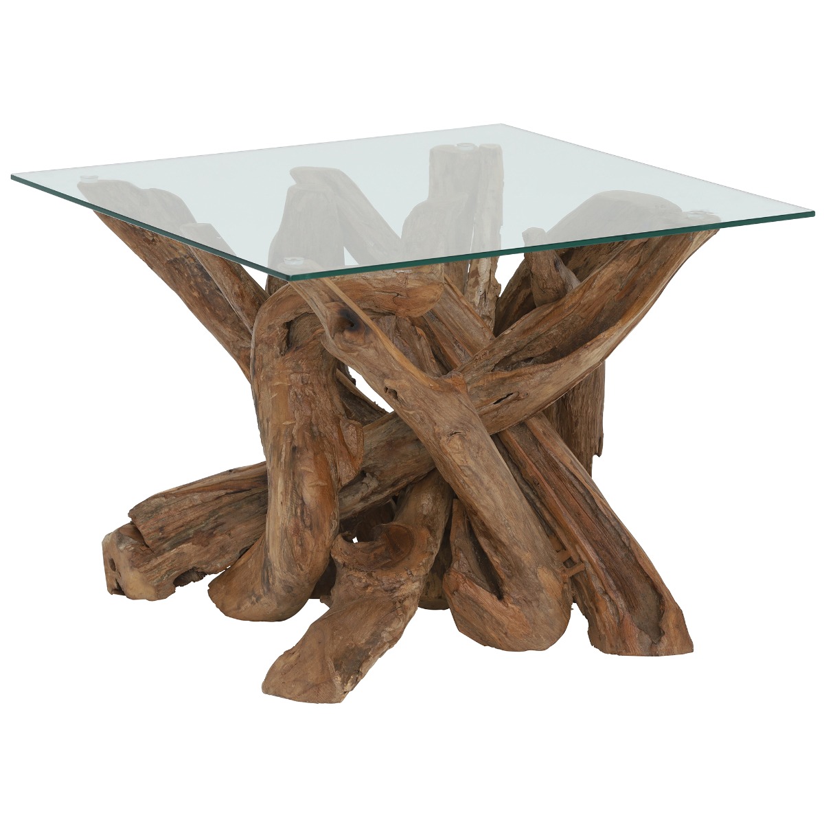 Whinfell Reclaimed Teak Root Lamp Table