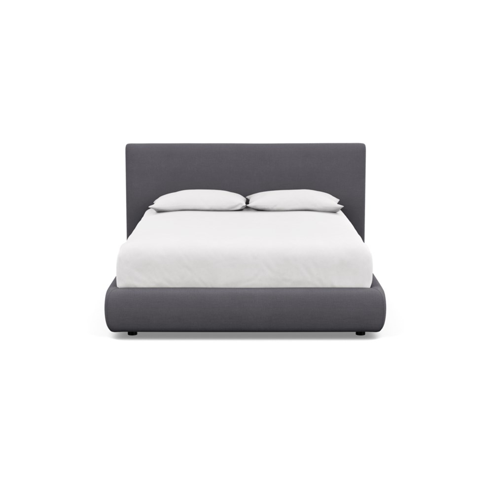 Heal's Alba Bed Double Tundra Texture Pewter