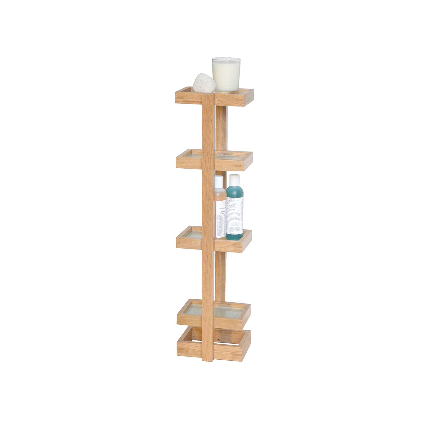 Wireworks Natural Oak Mezza Washstand