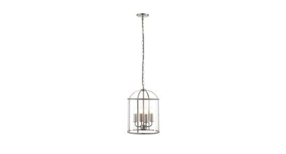 Marley four light ceiling pendant in Nickel - sofa.com