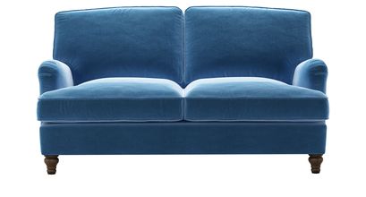Bluebell 2 Seat Sofa Bed in Bahama Cotton Matt Velvet - sofa.com