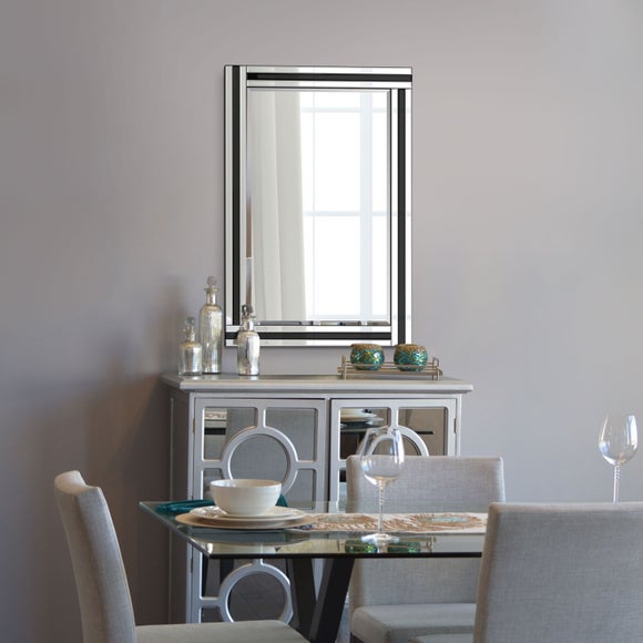 Westbury Abstract Rectangle Full Length Wall Mirror