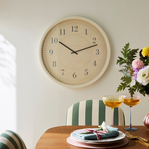 Remi Scalloped Wall Clock