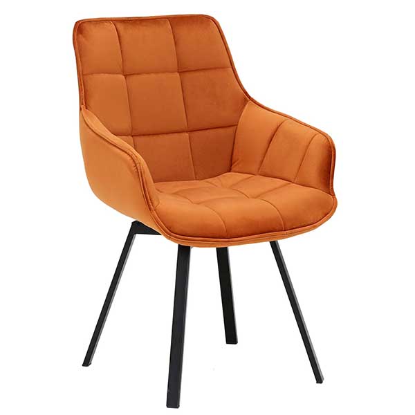 Jasper Dining Chair  Orange