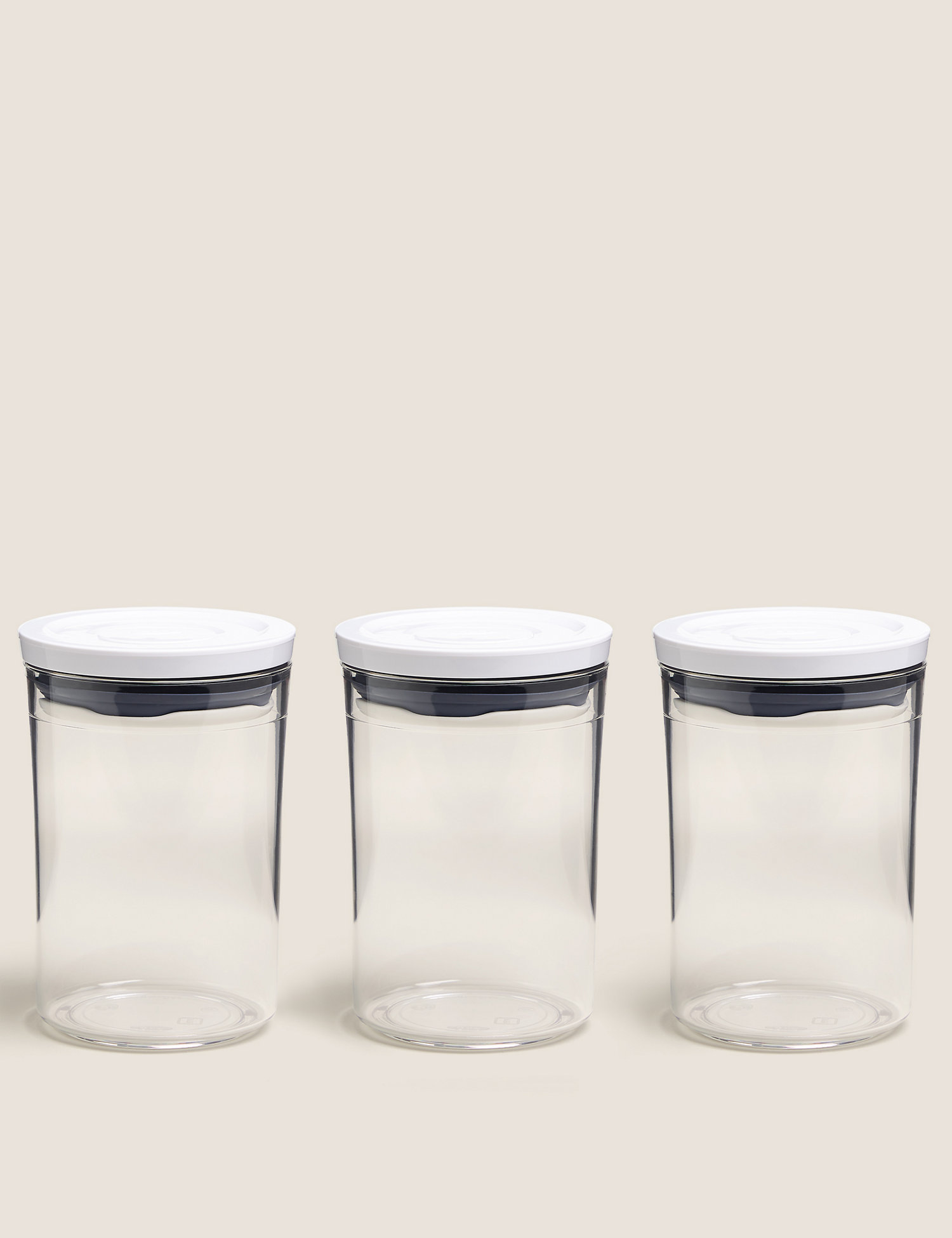 M&S OXO Set of 3 Storage Jars
