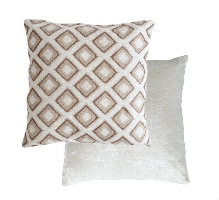New Edge Blinds Nevada Cushion Cover in Cream