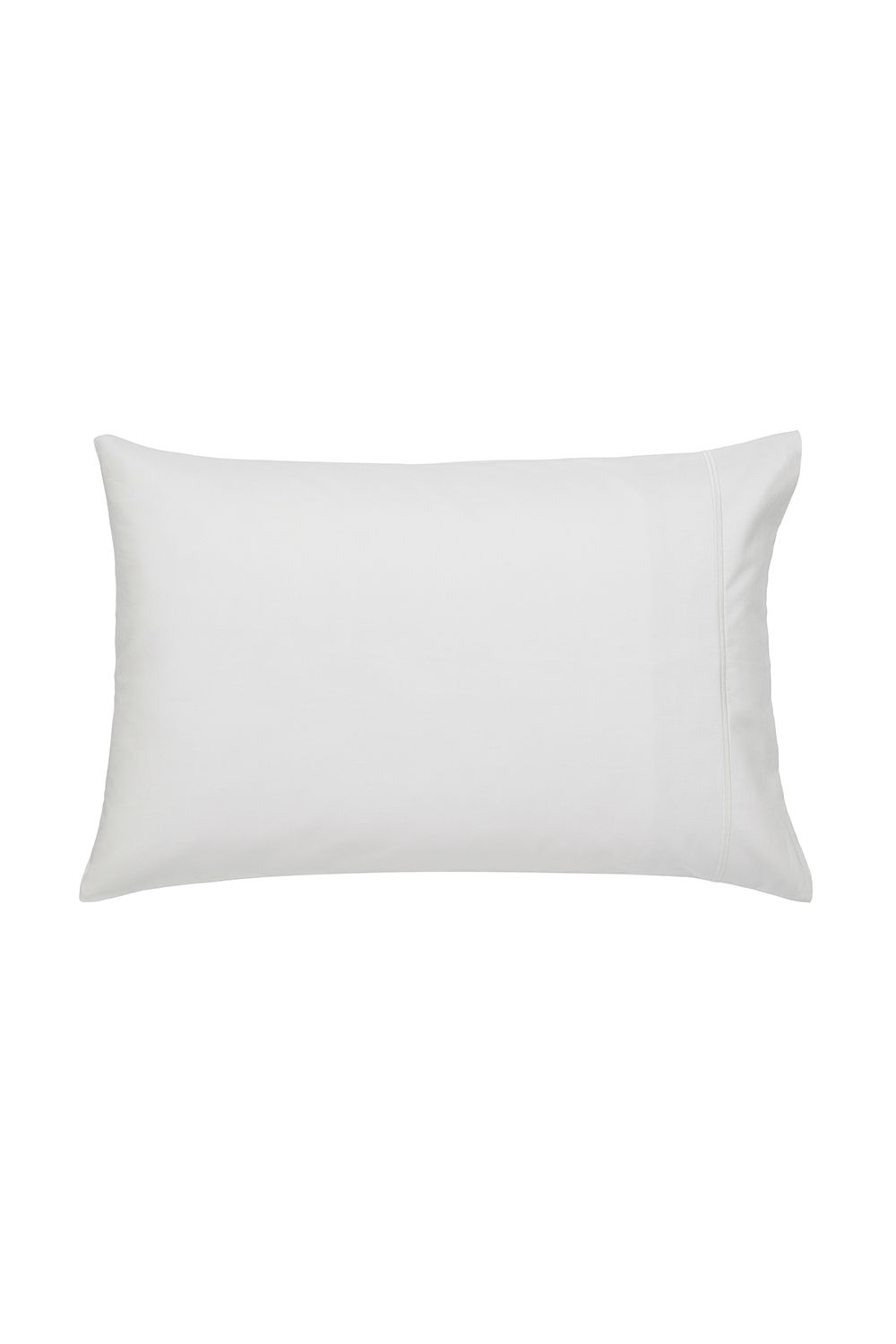 1951 'Andaz' Eqyptian Cotton Standard Pillowcase in Silver