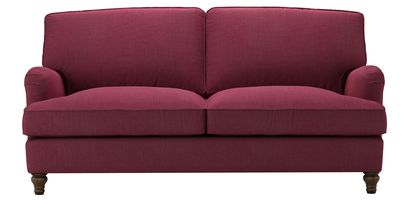 Bluebell 2.5 Seat Sofabed in Boysenberry Brushed Linen Cotton - sofa.com