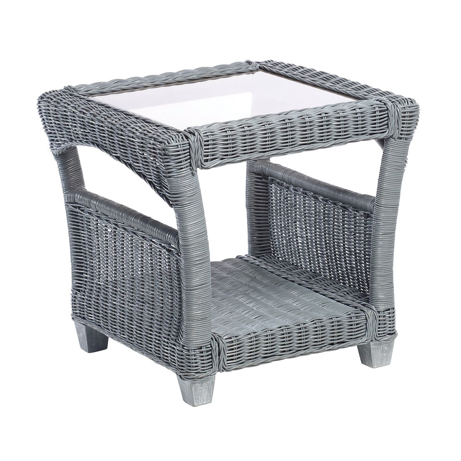 Dijon Grey Lamp Table