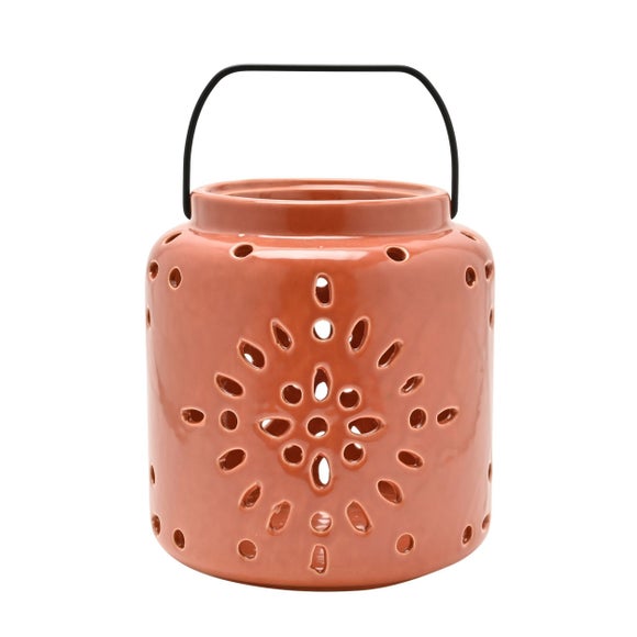 Country Living Ceramic Lantern