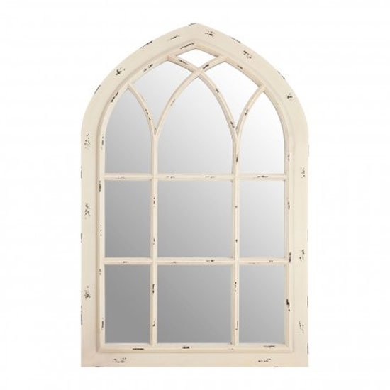 Sake Window Design Wall Bedroom Mirror In Chinese Oak Frame