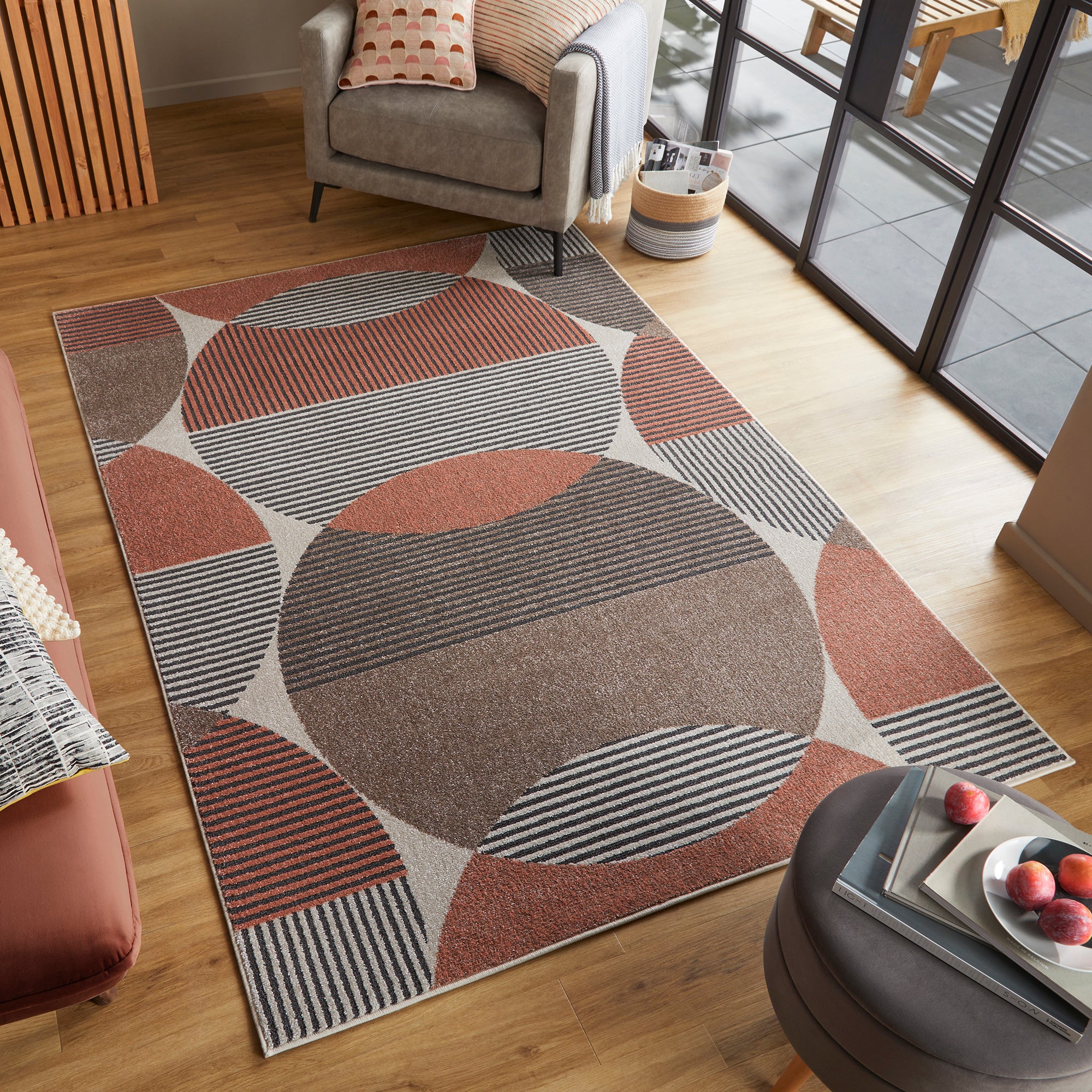 Cirque Rug Terracotta