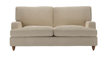 Isla 2 Seat Sofabed in Cashew Baylee Viscose Linen - sofa.com