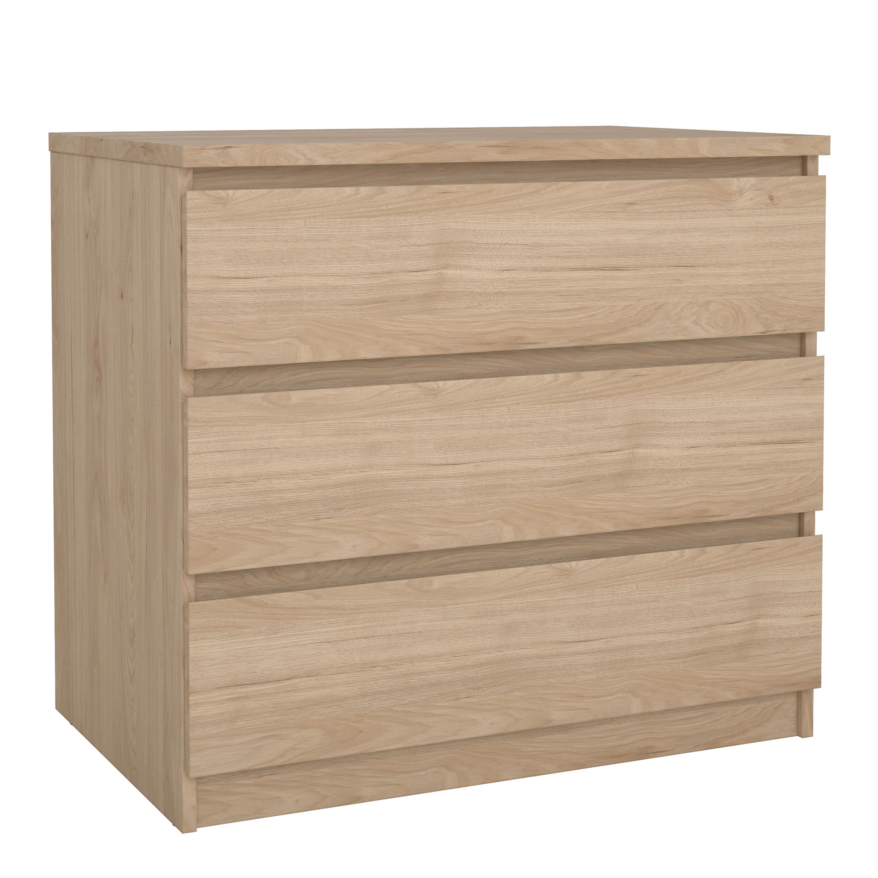 Furniture To Go Naia Chest of 3 Drawers in Light Oak