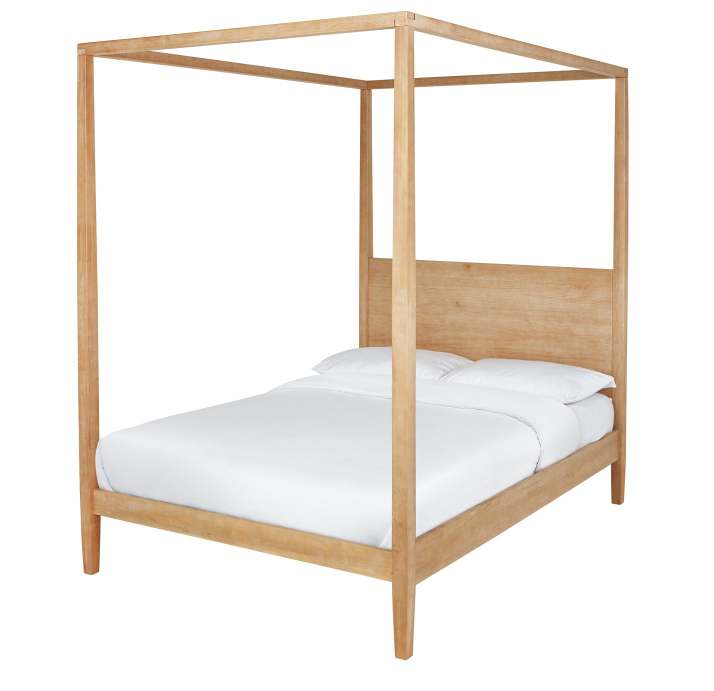 Habitat Blissford Four Poster Kingsize Bed Frame - Pine