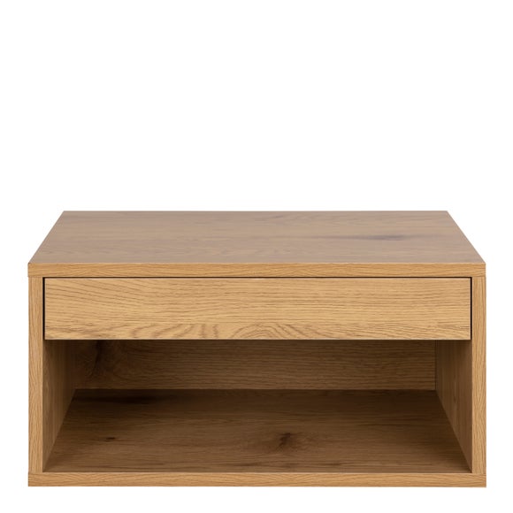 Return - Furniture To Go Cholet 1 Drawer Square Wall Mounted Bedside Table 3