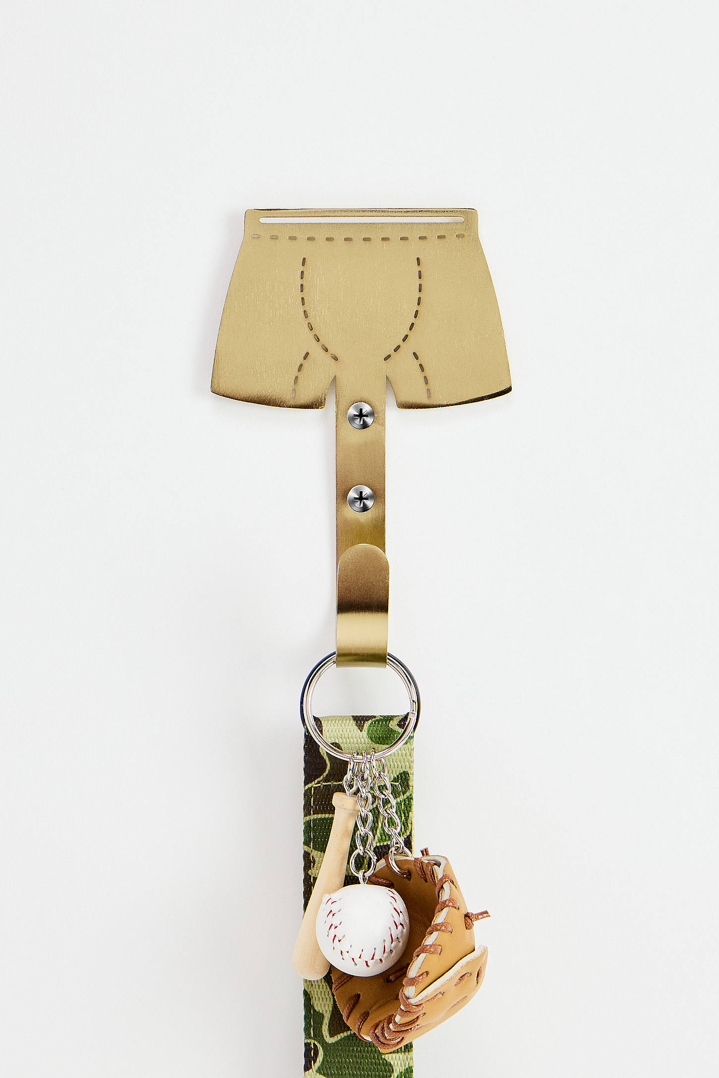 Boxers Wall Hook - Gold
