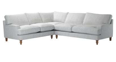 Isla Asym. Crn: LHF 2 Seat w RHF 2.5 Seat in Koala Chelsea Linen - sofa.com