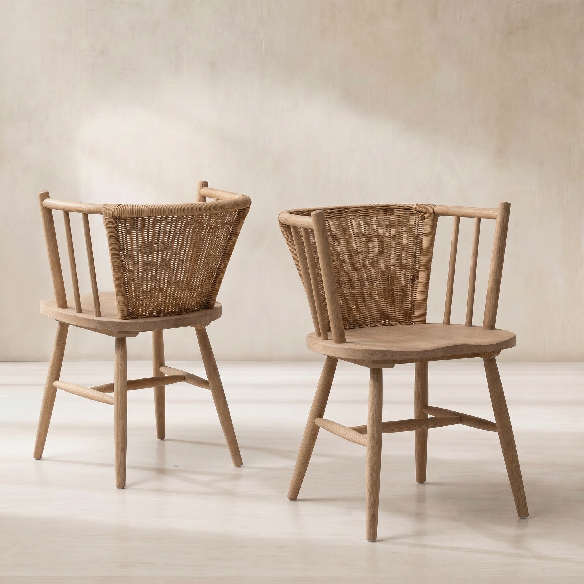 Montpellier Dining Chair 55x57x77cm, Brown Rattan | Barker & Stonehouse