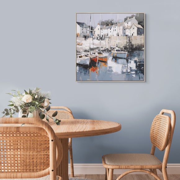 Harbour Haven Framed Canvas