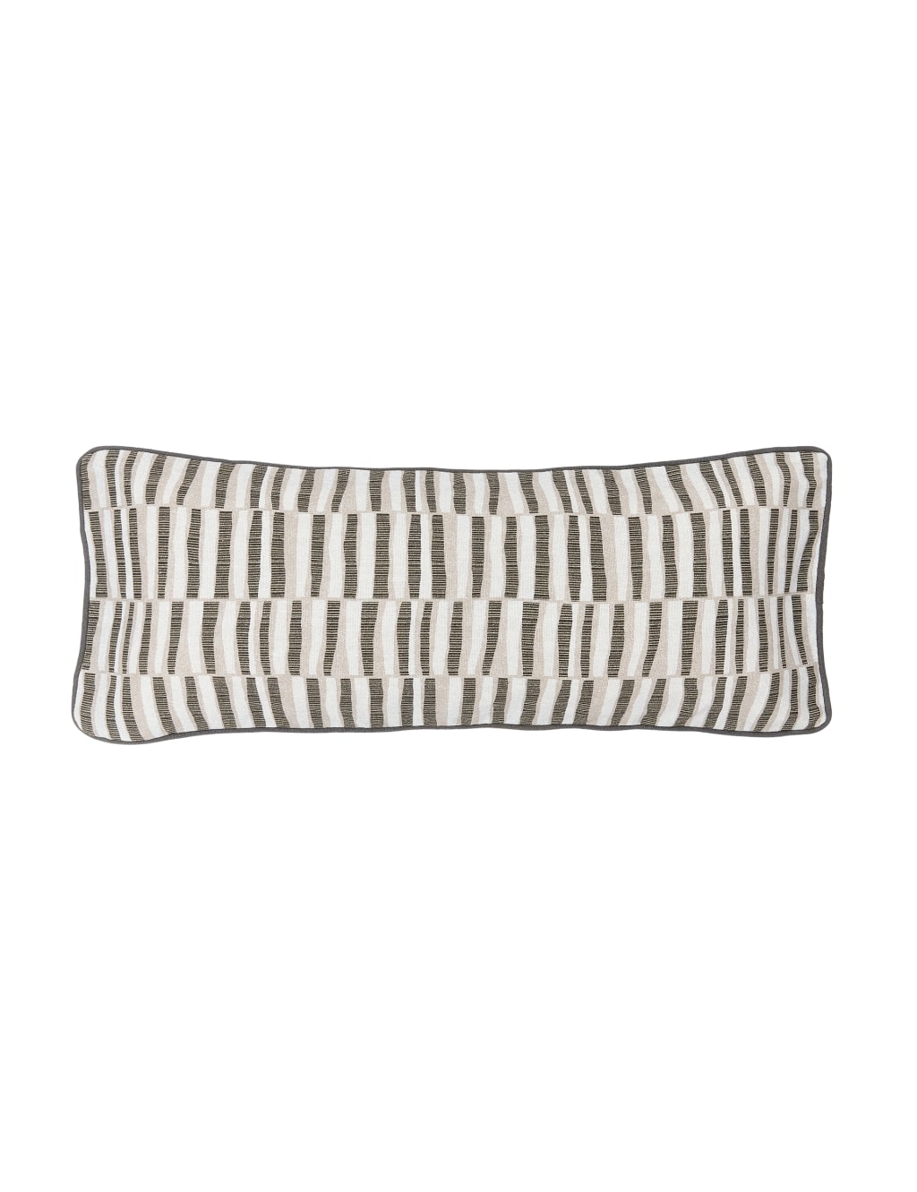 Bedeck of Belfast Pure Cotton Kotana Cushion Charcoal Mix