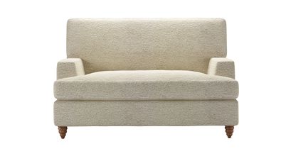 Isla Loveseat Sofabed in Alpaca Textured Boucle - sofa.com