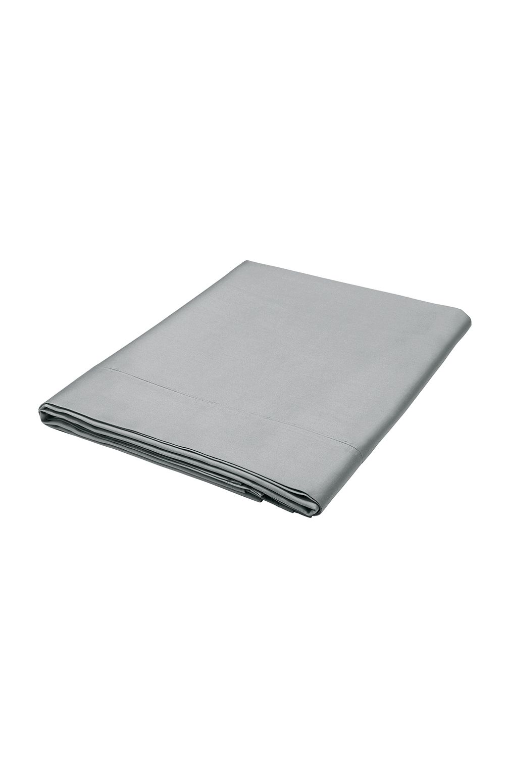 1951 'Luxury 600 Thread Count' Egyptian Cotton Flat Sheet in Grey