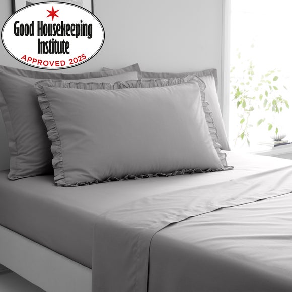 Pure Cotton Frilled Pillowcase