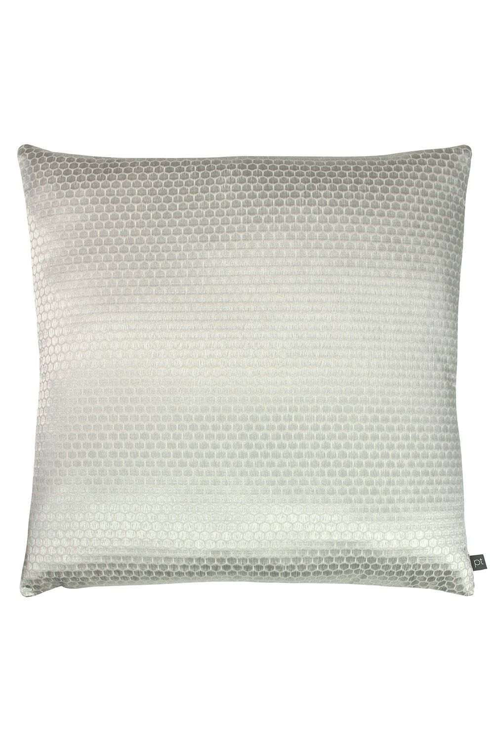 Prestigious Textiles Emboss Metallic Mosaic Tile Cushion in Metallics