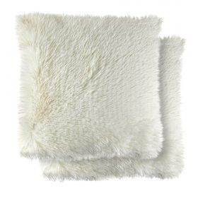 New Edge Blinds Teddy Cushion Cover in Cream