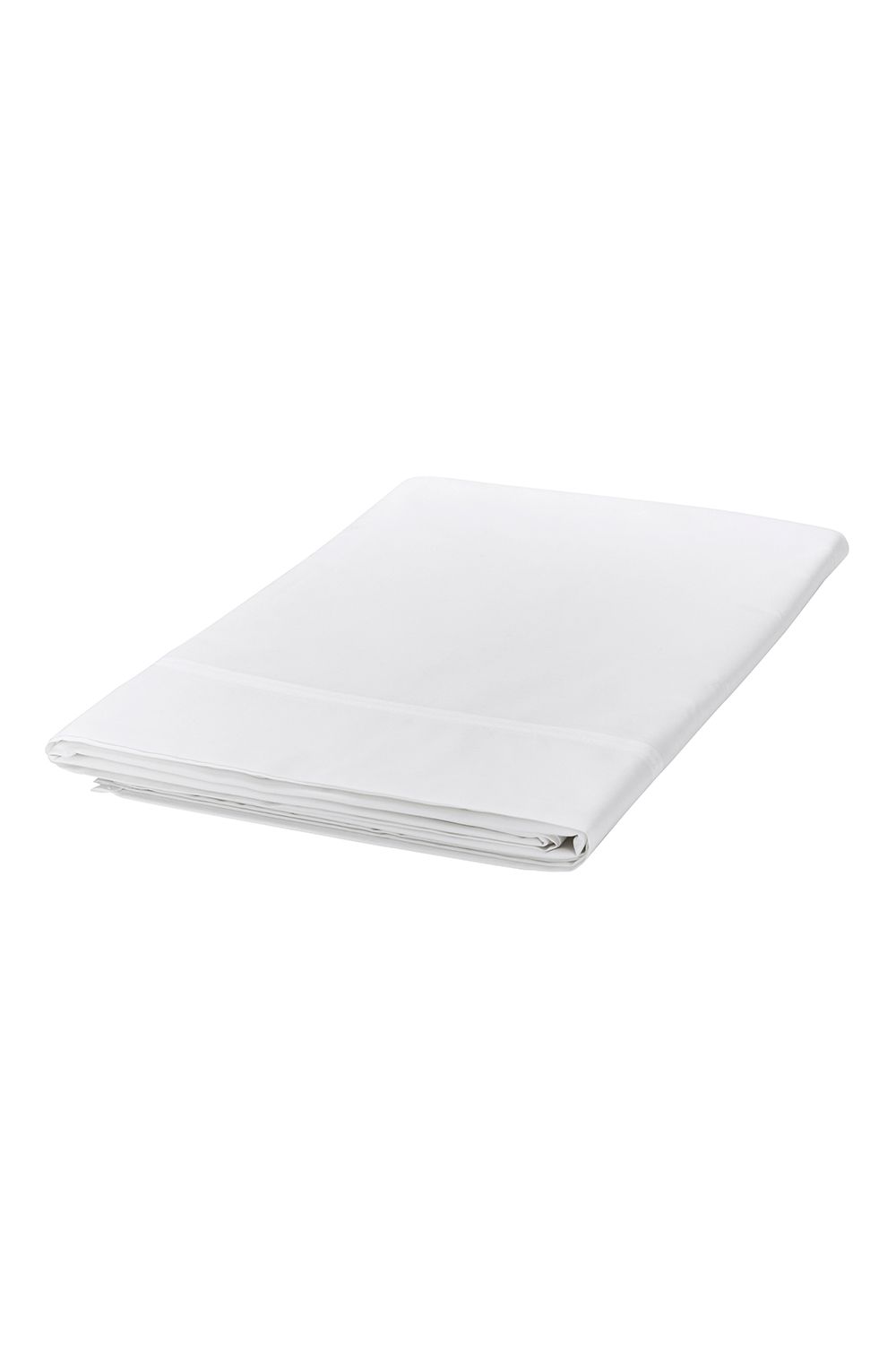 1951 'Luxury 300 Thread Count' Egyptian Cotton Flat Sheet in White