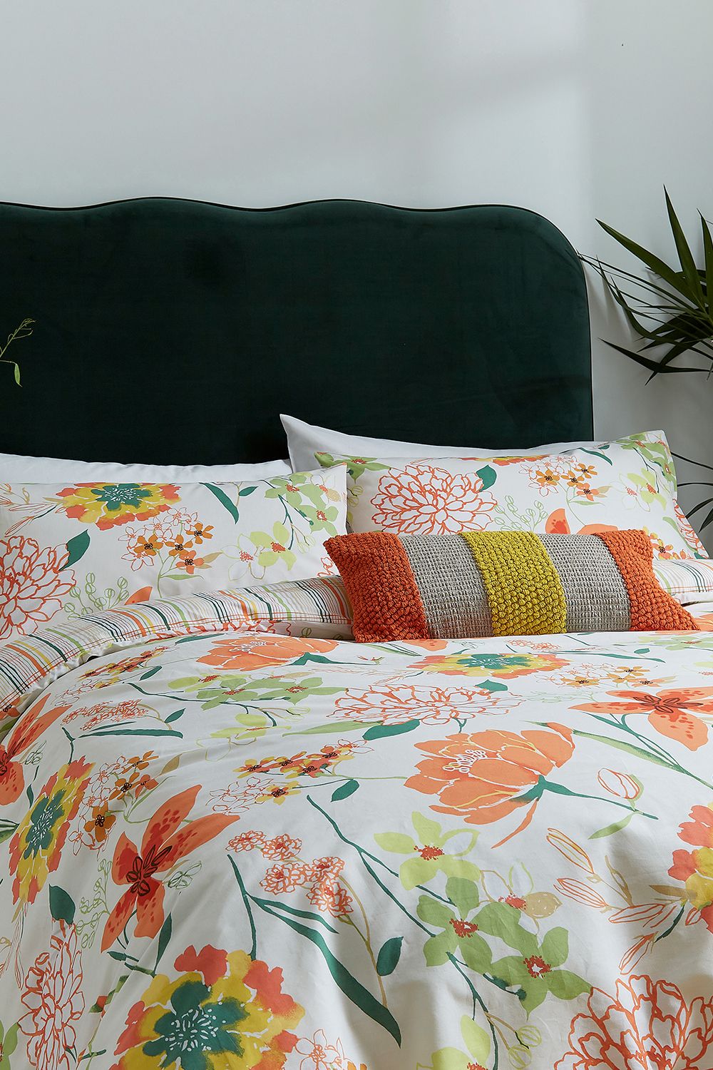 Helena Springfield 'Bella Cover' Cotton Duvet Cover Set in Orange 2