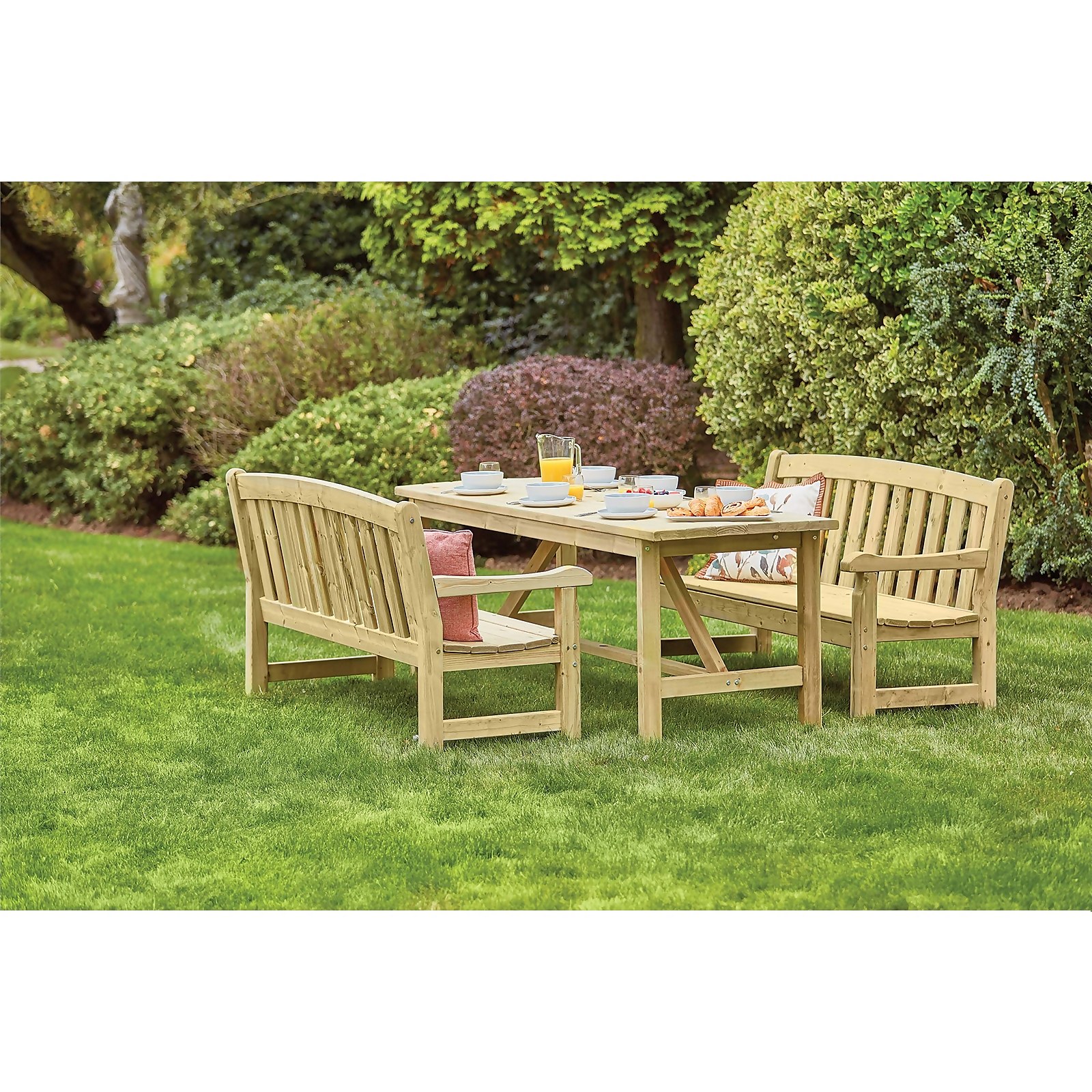 Anchor Fast Farnham 6 Seater Dining Set