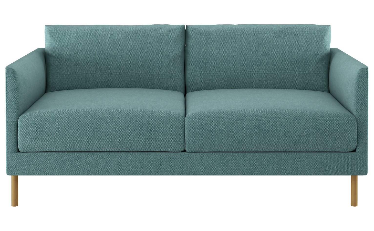 Habitat Hyde 2 Seater Fabric Sofa - Teal